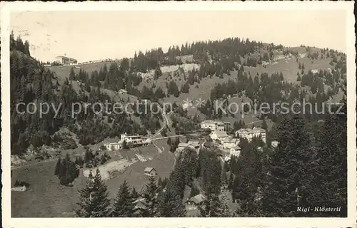 Rigi Kloesterli Ortsansicht  Kat. Rigi Kloesterli