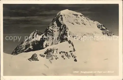 Jungfraujoch Eiger Moench Kat. Jungfrau