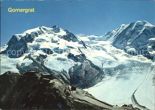 Gornergrat Zermatt Monte Rosa Liskamm / Gornergrat /Rg. Zermatt