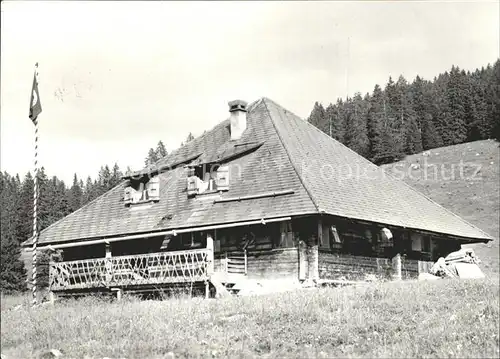 Erlenbach Simmental Feldmoeserhuette Spiez Kat. Erlenbach Simmental