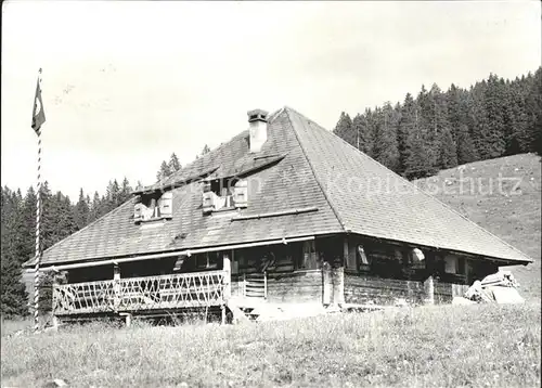 Erlenbach Simmental Feldmoeserhuette Spiez Kat. Erlenbach Simmental