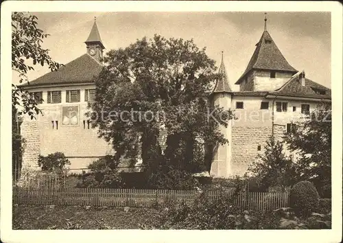 Kyburg ZH Schloss Ostansicht / Kyburg /Bz. Pfaeffikon