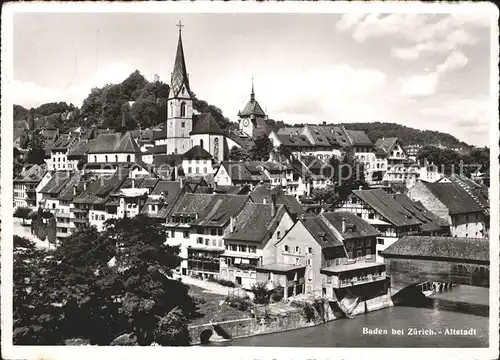 Baden AG Altstadt Kat. Baden