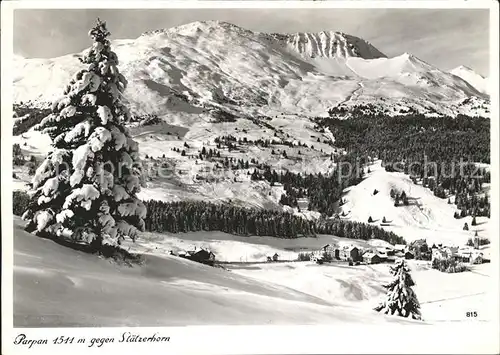 Parpan gegen Staetzerhorn Kat. Parpan