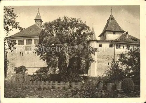 Kyburg ZH Schloss Ostansicht  / Kyburg /Bz. Pfaeffikon