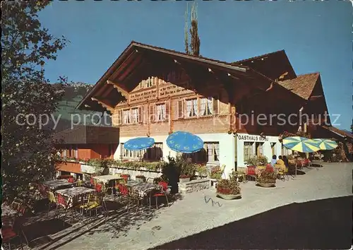 Diemtigen Hotel Restaurant Bergli Kat. Diemtigen