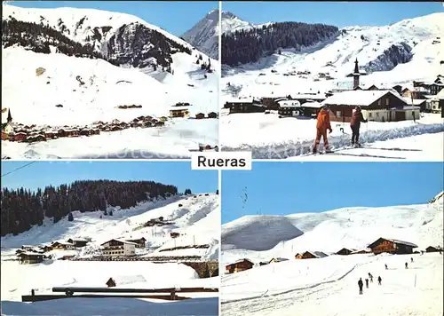 Rueras Skilift Skigebiet Milez Kat. Rueras