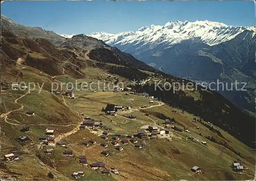 Riederalp mit Binn und Binnenhorn Kat. Riederalp