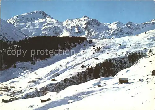 Dieni im Tavetsch Skilift und Skigebiet Cuolm Val Kat. Sedrun