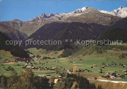 Segnas Buretsch Cuoz bei Disentis Kat. Segnas