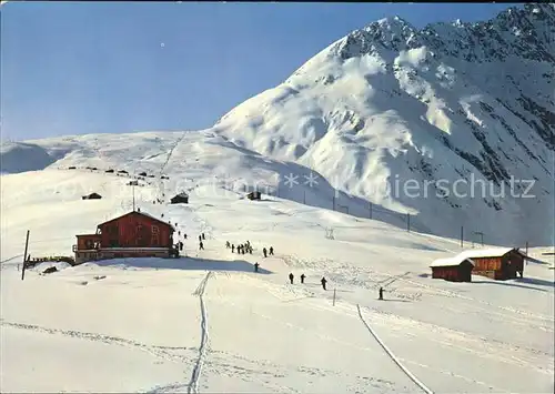 Cuolmet Vals mit Crispalt Skigebiet Kat. Cuolmet