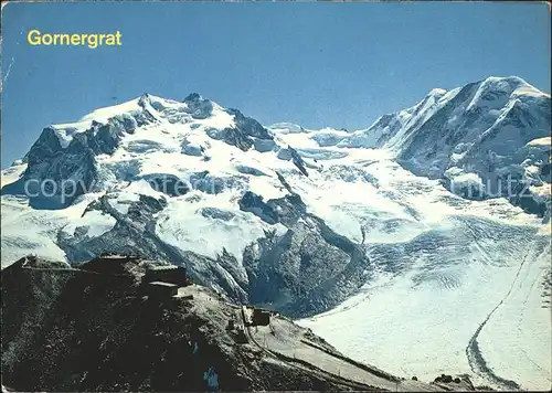 Gornergrat Zermatt Monte Rosa Liskamm / Gornergrat /Rg. Zermatt