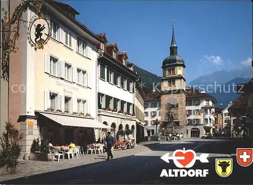 Altdorf UR Telldenkmal  Kat. Altdorf UR