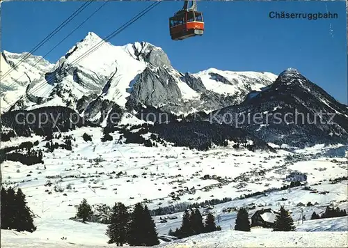 Wildhaus SG Schafberg Chaeserruggbahn  Kat. Wildhaus Lisighaus