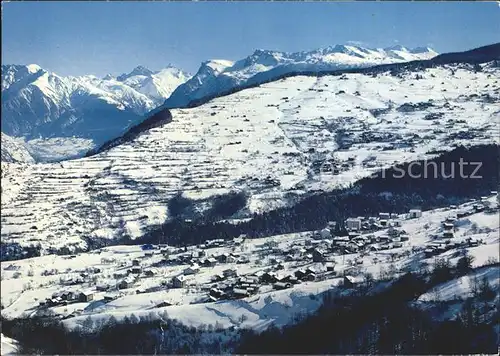 Unterbaech Buerchen Klenenhorn Bortelhorn Glishorn / Unterbaech /Bz. Raron