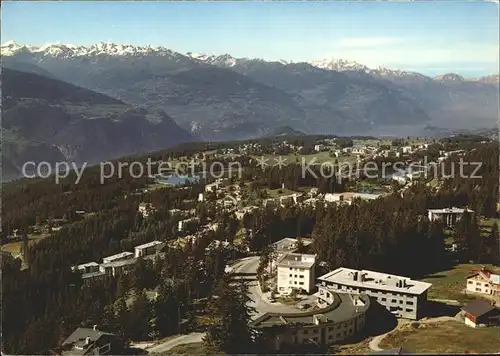 Crans Montana sur Sierre Panorama Kat. Crans Montana