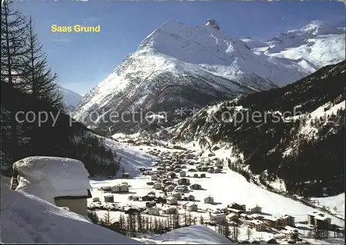 Saas Grund  Kat. Saas Grund