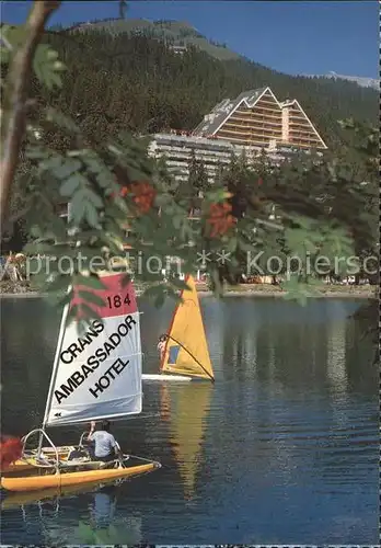 Crans Montana Hotel Crans Ambassador Segelboote Kat. Crans Montana