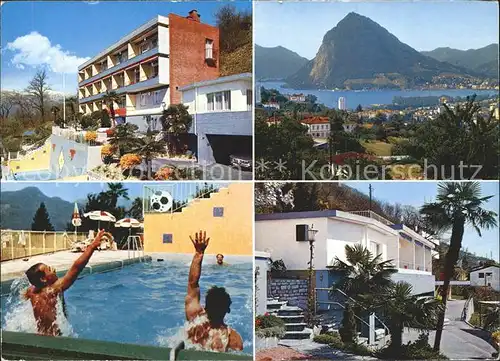 Pregassona Lugano Hotel Bella Vista Panorama Swimmingpool Kat. Pregassona