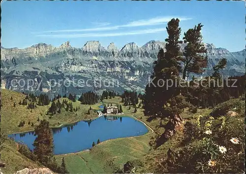 Seebenalp mit Churfirsten Kat. Flumserberg Bergheim