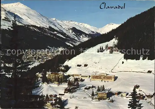 Clavadel mit Davos Kat. Davos Clavadel