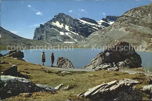 Gemmipass Wallis Daubensee mit Daubenhorn Kat. Gemmipass