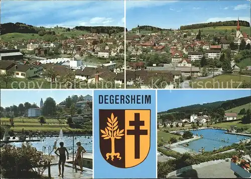 Degersheim SG mit Schwimmbad Kat. Degersheim
