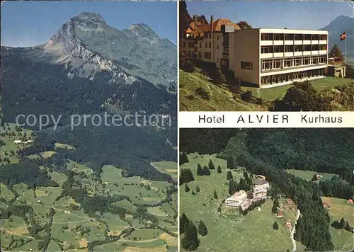 Oberschan Hotel Alvier Kurhaus Kat. Oberschan