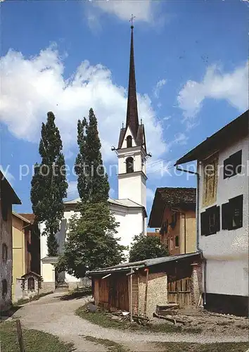 Savognin Kirchenpartie Kat. Savognin