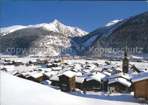 Ulrichen mit Blasenhorn Kat. Ulrichen