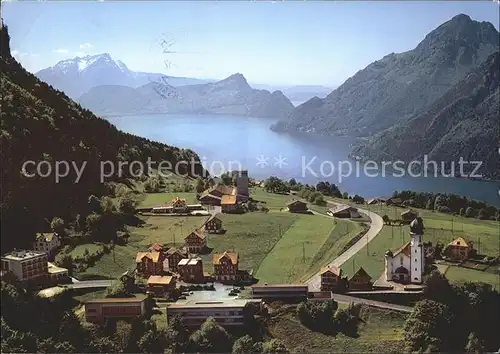 Seelisberg UR mit Vierwaldstaettersee / Seelisberg /Bz. Uri