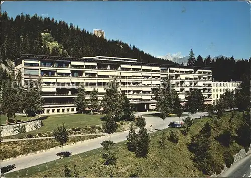 Crans Montana Bernische Hoehenklinik Bellevue Kat. Crans Montana