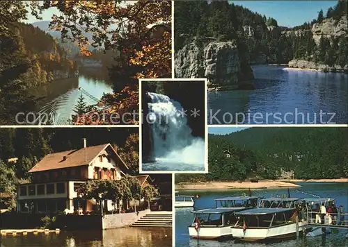 La Chaux de Fonds Les Brenets Bassins du Doubs Kat. La Chaux de Fonds