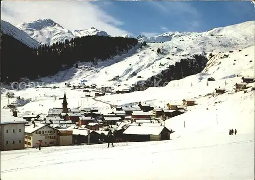 Rueras mit Skigebiet Kat. Rueras