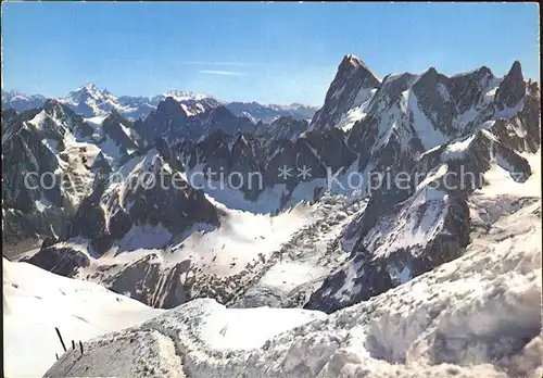 Mont Blanc Bergkett Kat. Chamonix Mont Blanc