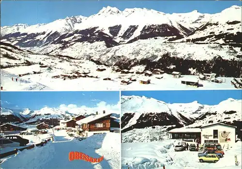 Obersaxen GR Skigebiet Miraniga / Obersaxen /Bz. Surselva