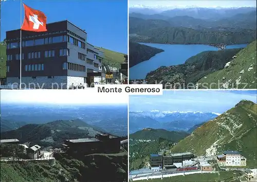Monte Generoso mit Capolago Ferrovia Restaurant  Kat. Monte Generoso
