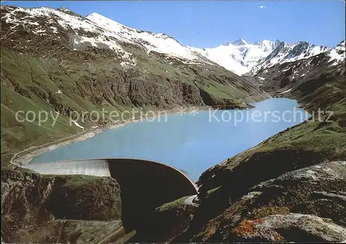 Dent Blanche VS Le Barrage de Moiry Stausee Kat. Dent Blanche