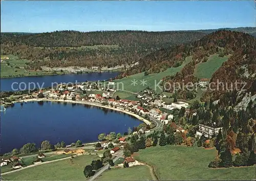 Le Pont VD Fliegeraufnahme Lac de Joux Lac Brenet Kat. Le Pont