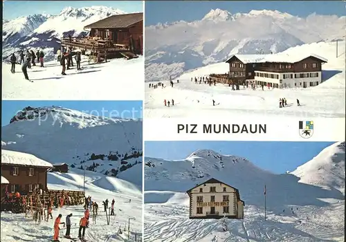 Piz Mundaun Skigebiet Kat. Piz Mundaun