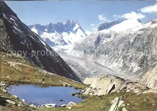 Suisse Berner Oberland Bergsee Gletscher Kat. Suisse