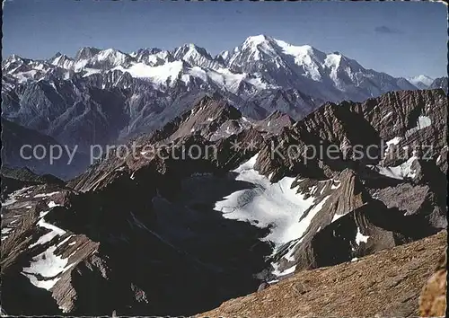 Les Diablerets Aigle Massif du Mont Blanc Kat. Les Diablerets
