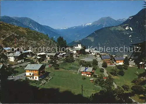 Zeneggen Panorama Kat. Zeneggen