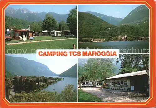 Maroggia Camping TCS Teilansichten Kat. Maroggia