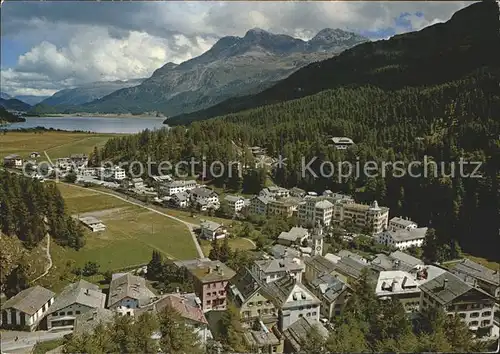 Sils Maria Graubuenden Totalansicht Kat. Sils Maria