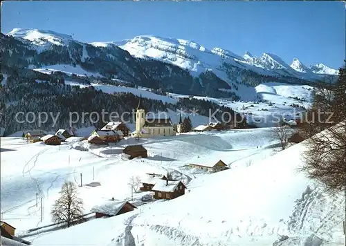 Wildhaus SG Churfirsten Kirche Kat. Wildhaus Lisighaus