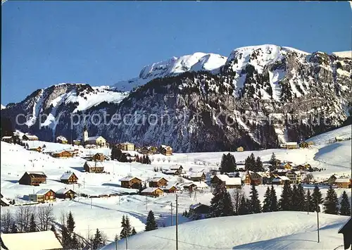 Oberiberg Ortsansicht Kat. Oberiberg