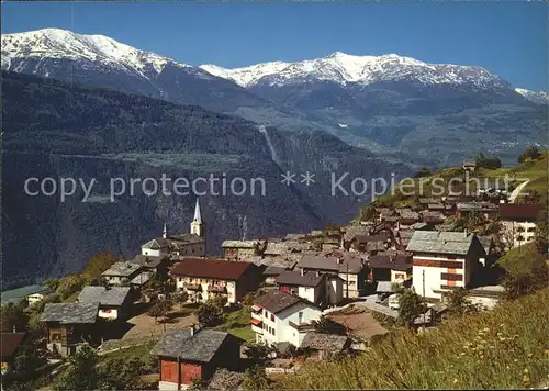 Ausserberg Loetschberg Suedrampe Kat. Ausserberg