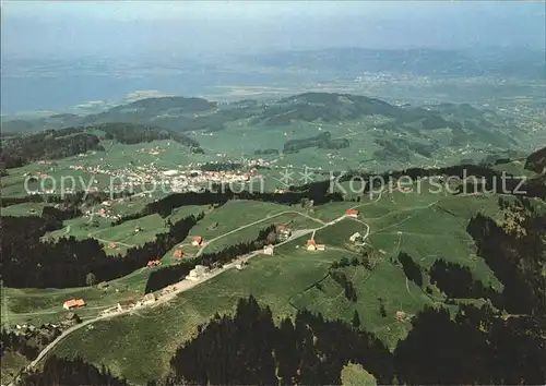 St Anton Altstaetten Fliegeraufnahme mit Oberegg und Bodensee Kat. Anton St.