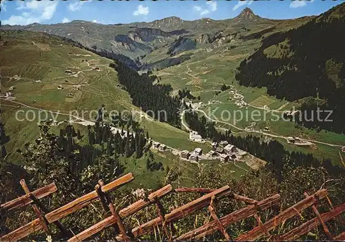 Damuels Vorarlberg mit Mittagspitze Bregenzerwald Kat. Damuels
